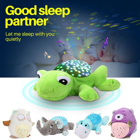 Super cool ideas best baby night light star sky ceiling projectors. Cute Animal Night Light Star Sky Projection Lamp Musical ...