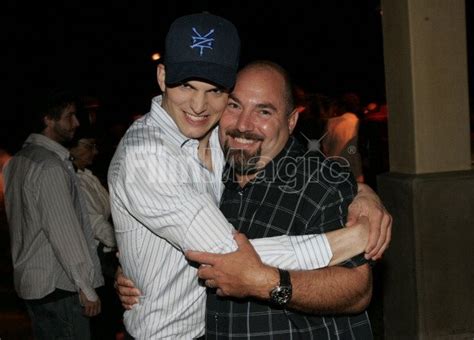 Ashton Kutcher And Adam Venit During 2004 Pre Emmy Party Hosted By