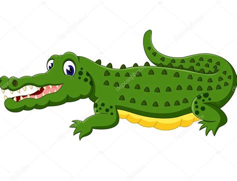 Desenho De Um Crocodilo
