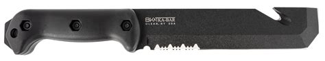 Ka Bar Bk3 Becker Tac Tool 7 Chisel Part Serrated Black 1095 Cro Van