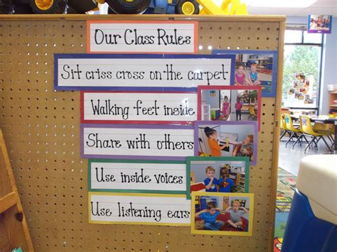 Classroom Rules Rainbow Child Care Center Preschool Classroom Rules