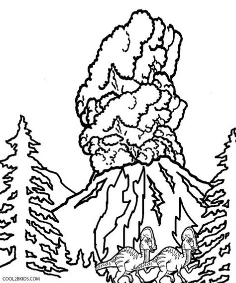 We have collected 33+ volcano coloring page images of various designs for you to color. Printable Volcano Coloring Pages For Kids