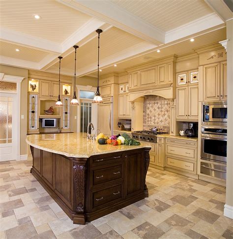 Create a modern kitchen with clean lines and minimalist decor. 3 Design Ideas to Beautify your Kitchen Ceiling ...