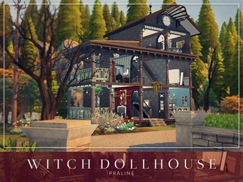 Witch Dollhouse By Praline At Cross Design Sims 4 Updates