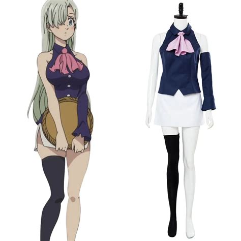Movie Seven Deadly Sins Costume Cosplay Prisoners Of The Sky Elizabeth Liones Cosplay Costume