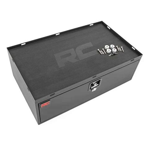 Metal Storage Box With Slide Out Lockable Drawer Rough Country