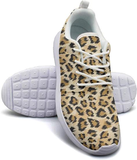 Fashionable Leopard Print Women Flat Bottom Casual Shoes Sneakers