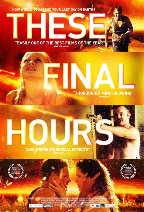 These Final Hours 2014 Poster 2 Trailer Addict