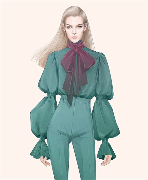 Fashion Illustrations 2020 By Alex Tang