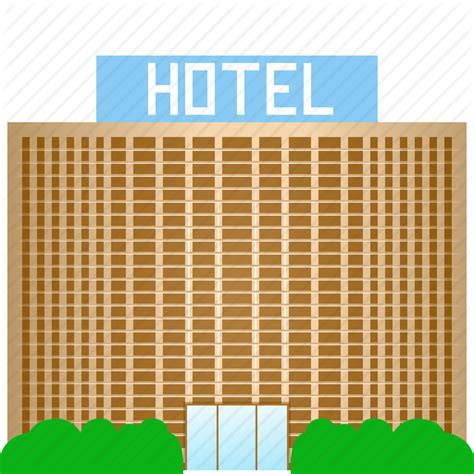 Hotel Building Icon 192814 Free Icons Library