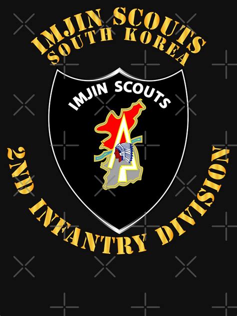 Army Imjin Scouts 2nd Id V1 T Shirt For Sale By Twix123844