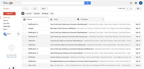 Gmail Inbox Shows 1 Unread Mail