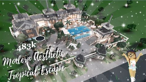Billionaire Luxury Modern Mega Mansion Bloxburg Houses Stunning Hot