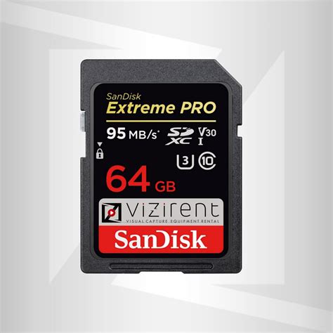 Ahorra con nuestra opción de envío gratis. Sandisk Extreme Pro 64Gb (SDXC UHS-I) | Vizirent