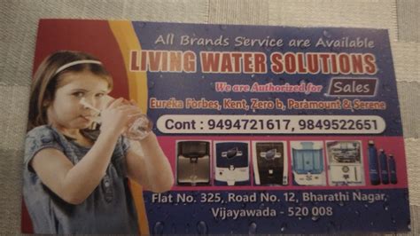 Living Water Solutions Water Purification Company In Bharathi Nagar