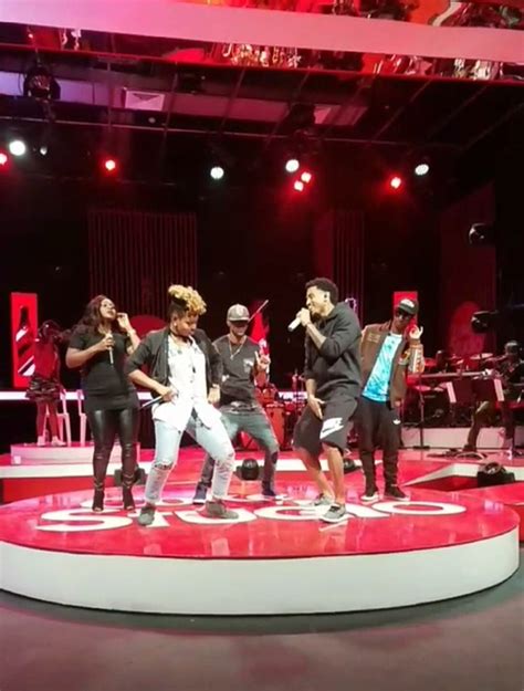 Trey Songz And Yemi Alade Show Sexy Dance Moves On Stage Photos