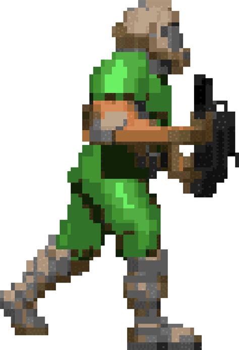 Doomguy Sprite Png Its A Fantasy Console Development Software And