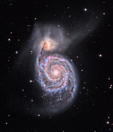 M51 Whirlpool Galaxy Experienced Deep Sky Imaging Cloudy Nights