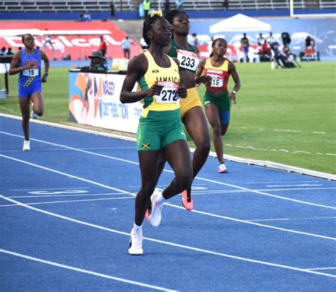 photo highlights jamaican ace sprinters threw down the gauntlet on day 2 of 2022 carifta