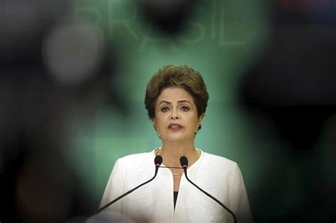 Brazils President Dilma Rousseff Faces Prospect Of Impeachment The New York Times