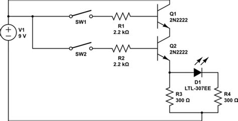 Electronic How To Build And Gate Using Transistors Valuable Tech Notes