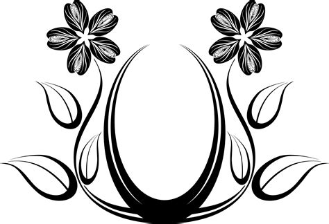 Cliparts Flowers Png Design Clipart Best