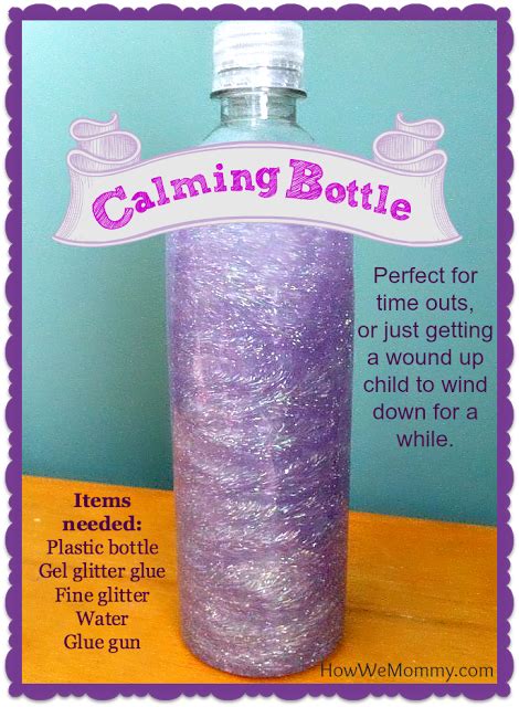 This is how we Mommy: Calming bottle | Calming bottle, Sensory bottles preschool, Sensory bottles