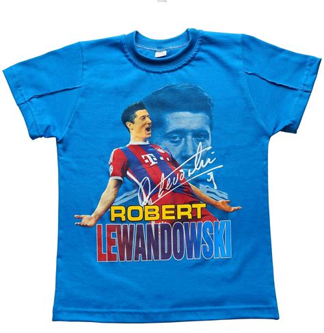 T Shirt Lewandowski B Chłopiec T Shirt Robert Lewandowski Shirts