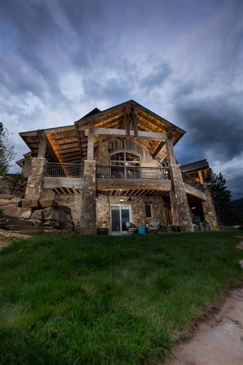 Rustic Mountain Lake Home Grand Lake Colorado Premium Home Build