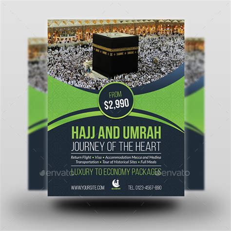Hajj And Umrah Flyer Template By Owpictures Graphicriver