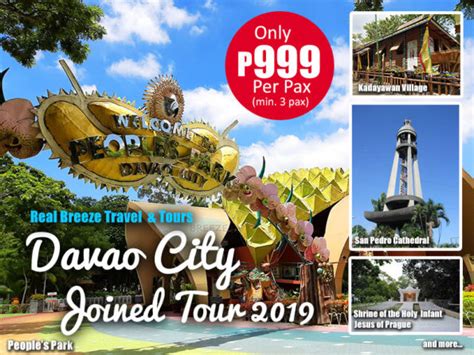 Davao City Tour Package 2020 Affordable And Cheap Tour Package