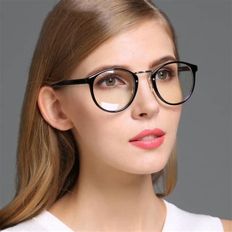 realstar 2018 fashion round eyeglasses frames men myopia glasses optical frame women eyewear