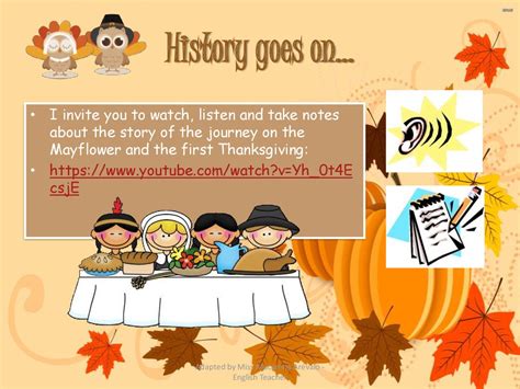 Thanksgiving History презентация онлайн