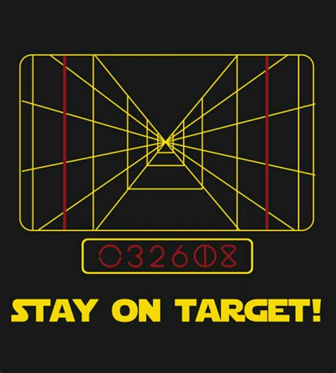 Star Wars Stay On Target Star Wars Wallpaper Star Wars Decor Star