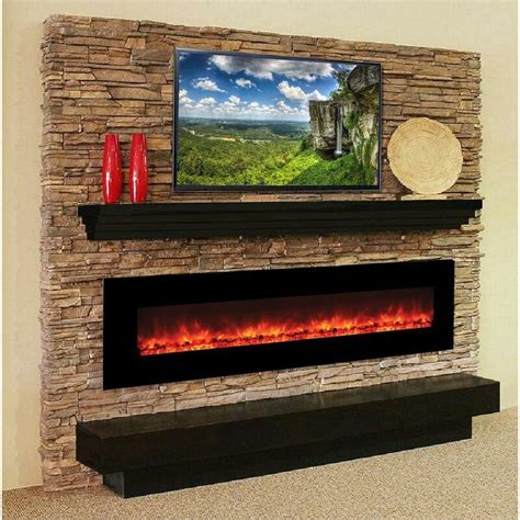 Dedrick Wall Mounted Electric Fireplace In 2020 Wall Mount Electric