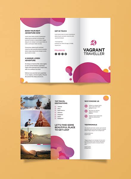 Psd brochure templates are useful and easy to edit for your business advertising purpose or any design projects. Free Brochure Templates | Download Ready-Made | Template.net