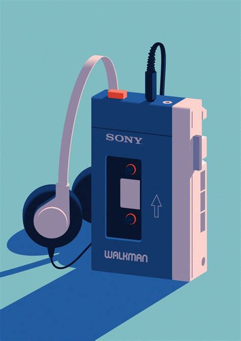 Sony Walkman On Behance Retro Poster Vintage Posters Poster Art