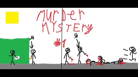 We write our own murder mystery games. Играю в Murder Mystery #1 - YouTube