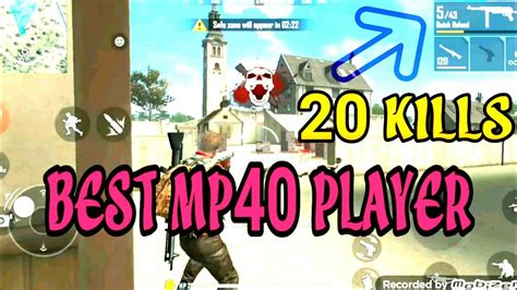 Solo Best 20 Kills Gameplay Best Mp40 Player Freefire Rt Gaming