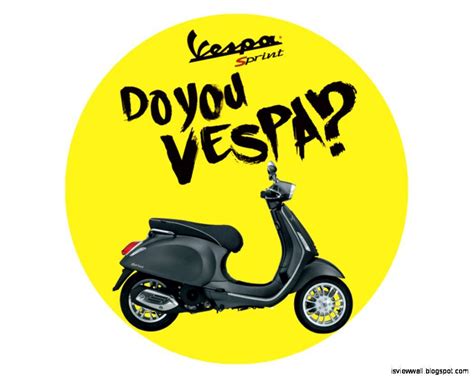 Vespa Logo Wallpaper