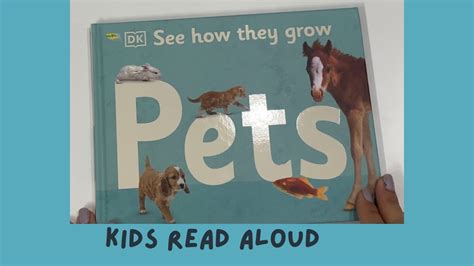 Pets By Dk Animal Science Kids Fun Book Read Aloud Youtube