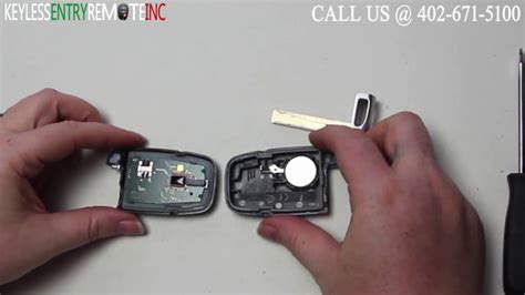 Battery is cr2032 single button cell. How To Replace A Hyundai Sonata Key Fob Battery 2011 ...
