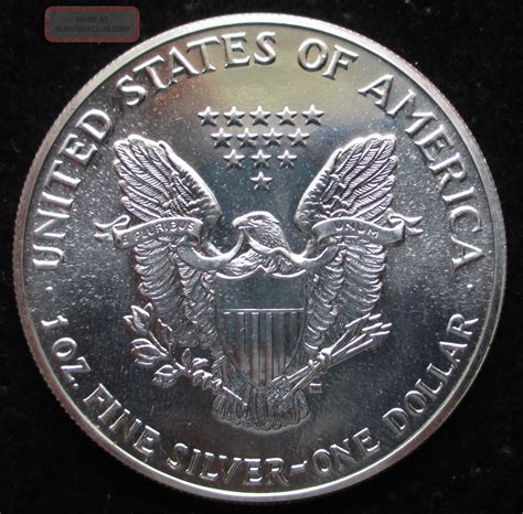 1989 Silver American Eagle One Dollar 1 Oz Uncirculated