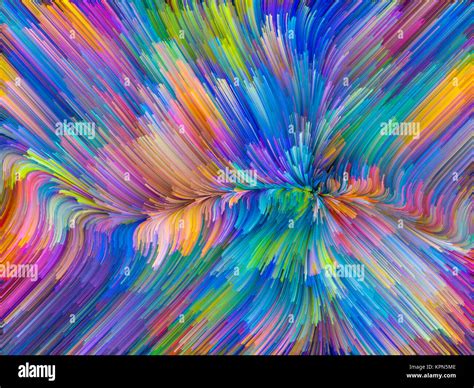 Toward Digital Color Vortex Stock Photo Alamy