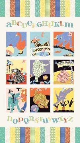 Great prices on every style, from alphabet fabric to fabric with quotes. Easy Fabric Panel Quilt Kit Vintage Look Animal Alphabet Baby Quilt ...