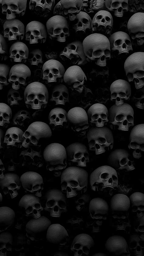 Dark Skull Black Skull Hd Phone Wallpaper Pxfuel