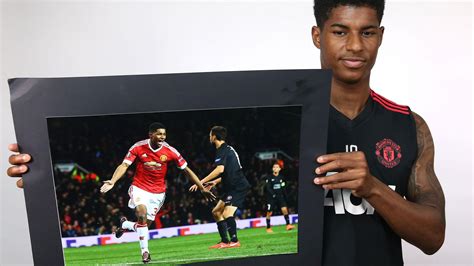 Marcus Rashford Inside United quote about his debut ...