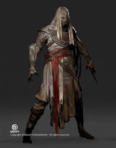 Assassins Creed Origins Mummy Outfit Concept Jeff Simpson Warrior