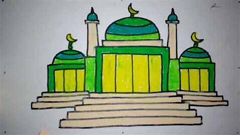 Banyak permintaan gambar kaligrafi untuk diwarnai, tulisan allah menjadi permintaan yang paling banyak diminta terutama saat bulan ramadhan. Mewarnai Gambar Masjid Anak Paud | Warna Warni Gambar