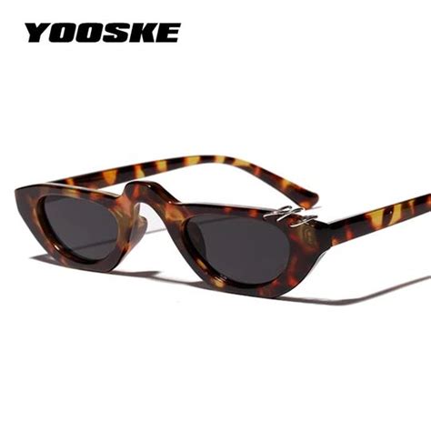 Yooske 2018 Fashion Cat Eye Sunglasses Women Brand Luxury Men Sunglass Moflily Cat Eye